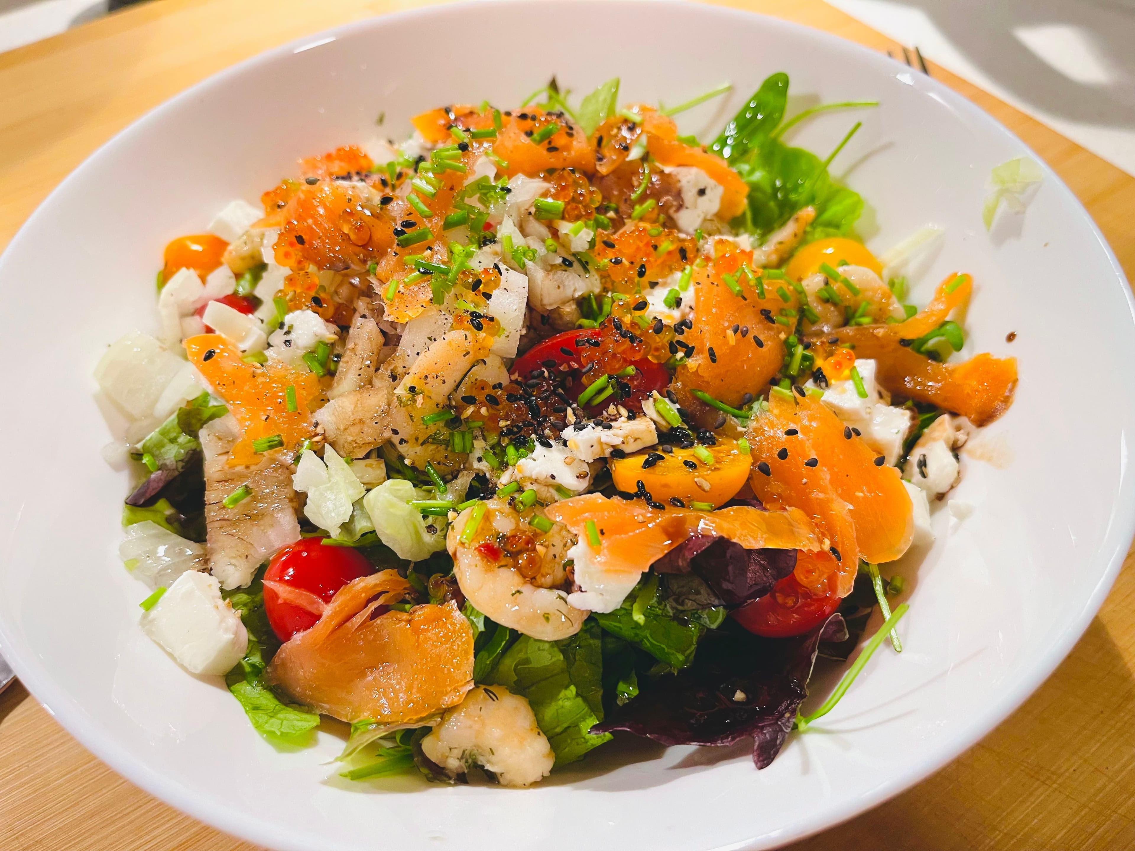 Avocat crevettes